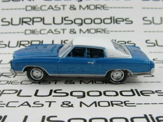 Johnny Lightning 1:64 Loose Collectible Blue 1971 Chevrolet Monte Carlo Ss 2