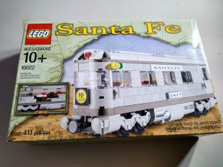 Lego 10022 Santa Fe Train Car Ii (3 In 1 Models) Nib Small Crease