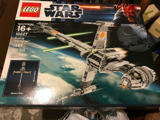 Lego Star Wars Ucs B - Wing Starfighter 10227 & Ultimate Collectors Ser