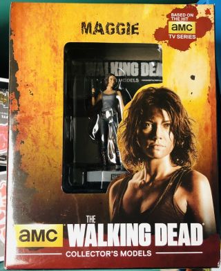 The Walking Dead Maggie 3” Statue Collector’s Models Eaglemoss  Rare