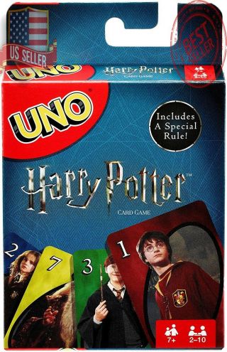 Mattel Games Harry Potter Uno Special Edition Card Game Us