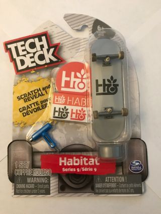 Tech Deck Series 9 2019 Skate Fingerboard Habitat Scratch And Reveal 20108526