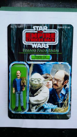 Star Wars Frank Oz With Spirit Yoda Puppet Custom Td 5491 Customs
