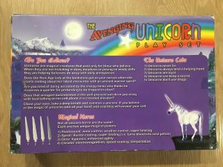 The Avenging Unicorn Play Set w/ 3 Figures & 4 Magical Horns Accoutrements 2