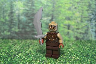 Lego Mini Figure Lord Of The Rings Bald Mordor Orc From Set 79007