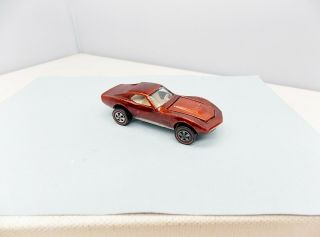 Hot Wheels Custom Corvette - Red - Awesome - Vintage Redline