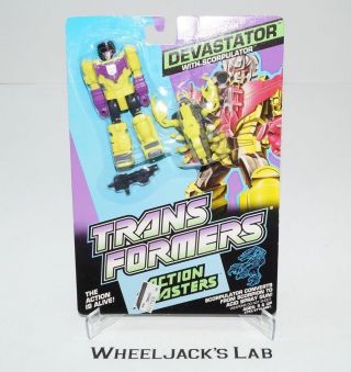 Devastator Mosc 1990 Vintage Hasbro G1 Transformers Action Master