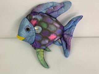 Rainbow Fish Hand Puppet By Marcus Pfister North South Books Plush Kids Book 