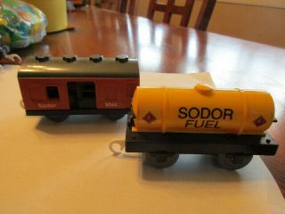 Tomy Thomas Train Set (2) Sodor Mail & Fuel Cars