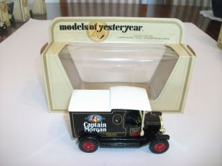 Model Of Yesteryear Y - 12 - 3 Ford T Capt Morgan Issue 5 Difficult