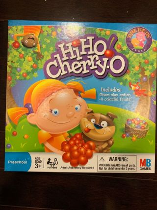 Hi Ho Cherry - O Board Game - Complete - 2007