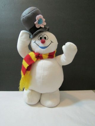 Frosty The Snowman Christmas Musical Animated Plush 15 " Hallmark Singing Dancing