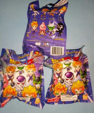 Dragon Ball Z Series 1 Minis Mini Blind Bag - 3 Packs Fun