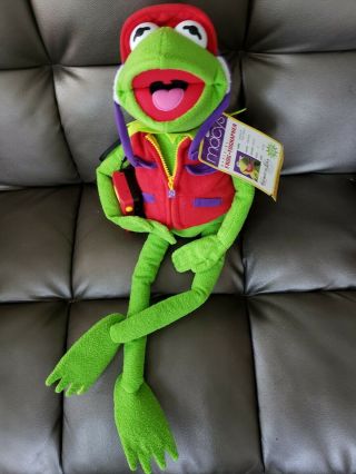 MACY ' S KERMIT THE FROG PLUSH FROG - TOGRAPHER 26 in Debut In Parade camera.  photo 2