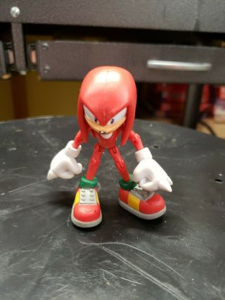 Jazwares Knuckles Sonic The Hedgehog Action Figure 3 Inch Jaz Articulate Jointed