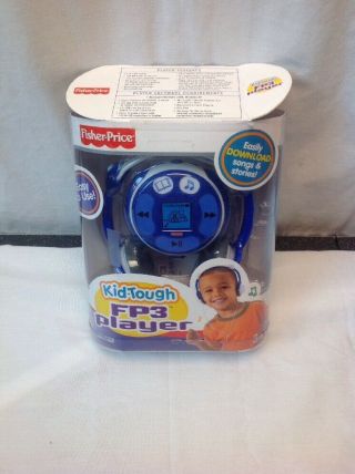 Fisher - Price Kid Tough Fp3 Player Easily Download Songs & Stories Made 2006