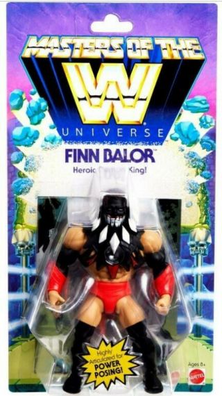 Wwe Masters Of The Universe Finn Balor Motu Mattel He Man 2019 In Hand Moc
