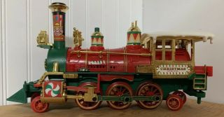 Vintage Bright 183 Train Musical Christmas Express Special Locomotive Engine