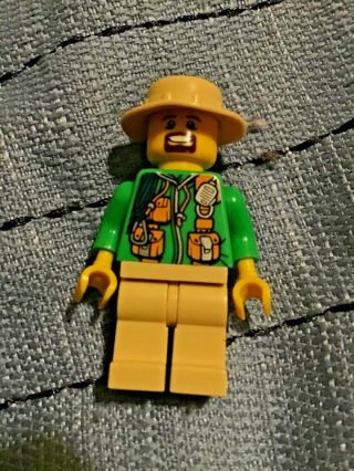 Lego Mini Figure - Camping Man Collectable