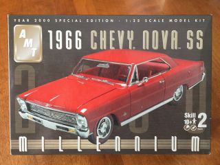 Amt - Millennium - 1966 Chevy / Chevrolet Nova Ss L - 79 - Model Kit.