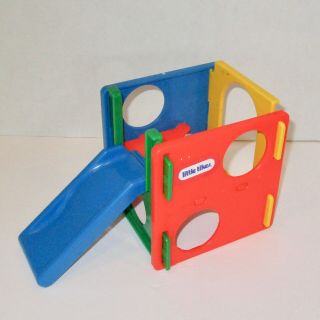 Little Tikes Dollhouse Size Outdoor Climbing Activity Cube Jungle Gym