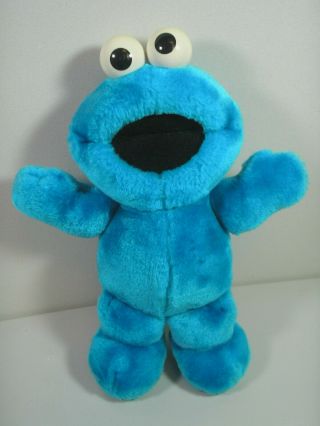 Vintage 1996 Tyco Sesame Street 12 " Tickle Me Cookie Monster Laughs Talks Shakes