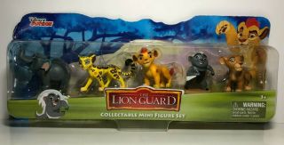 Disney The Lion Guard 5 Piece Collectible Mini Figure Set - Brand