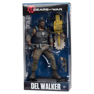 Mcfarlane Toys Gears Of War 4 Del Walker 14 7 " Color Tops Action Figure