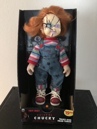 Vintage 14” Animated Bride Of Chucky Doll W/ Sound & Motion