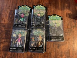 Funko Rick And Morty Series 2 Krombopulos Build - A - Figure Complete Set Of 5