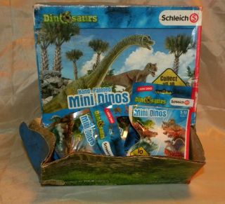 21 Mini Dinosaur Blind Bags,  In Sales Display,  Schleich,  Series 1