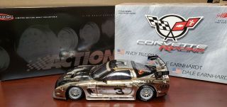 2001 Earnhardt Sr,  Jr & Pilgrim C5 - R Corvette Platinum Edition 1:18 Action Mib