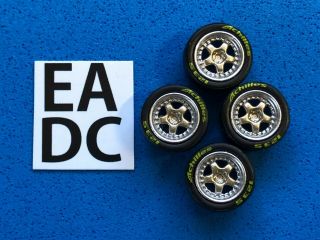 Eadc Custom Wheels 1:64 Scale Fr1 Simmons Look Set Of 4 Hot Wheels Matchbox