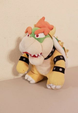 Mario Bros Bowser King Koopa 10 " Plush Stuffed Toy -