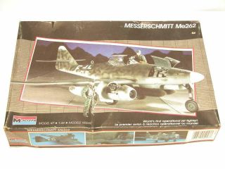 1/48 Revell Monogram Messerschmitt Me262 Swallow Plastic Scale Model Kit Me 262