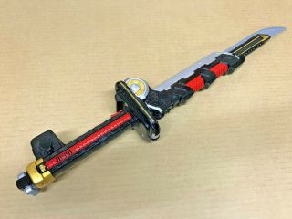 2010 Bandai Power Rangers Samurai Deluxe Mega Blade Folding Electronic Sword