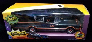2013 Mattel 1966 Batman Tv Series Batmobile Mib Built For 6 " Figures