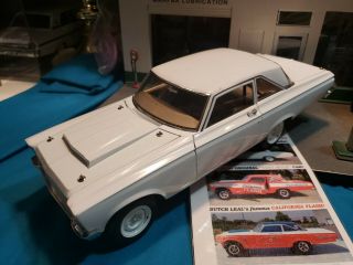 1:18 Highway 61 Supercar 1965 Plymouth Belvedere Hemi Fuel Injected Awb