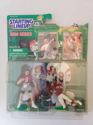 1998 Steve Young Jerry Rice Classic Doubles Starting Lineup