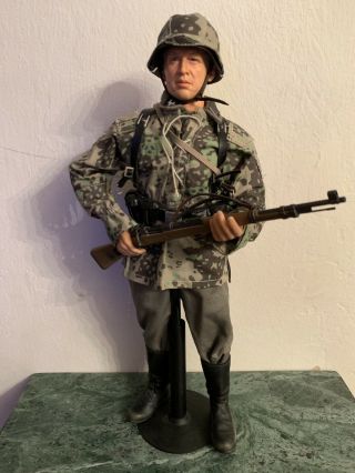 Dragon 1/6th Custom Wwii German Waffen Ss Soldier Loose Action Figure