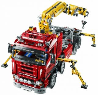 Lego Technic 8258 Crane Truck With Power Functions,  & Instructions