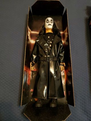 The Crow,  Brandon Lee,  18 inch doll 2001 by Spencer Gifts,  Pre - owned. 3
