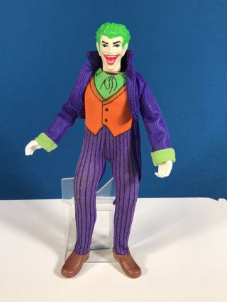Vintage 1974 Joker Action Figure By Mego Corp 8 " Tall Batman & Robin Comic