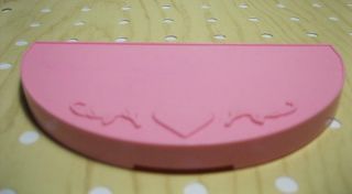 Vintage G1 My Little Pony Paradise Estates Replacement Part Pink Heart Table Top