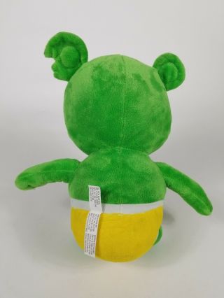 Gummibär The Gummy Bear Jumbo Sitting Plush Toy 16″ green with yellow shorts 3