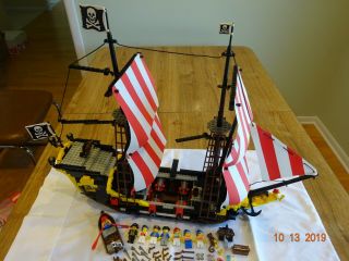 Lego Set 6285 Black Sea Barracuda Complete W/ Instructions - Euc,  Retired