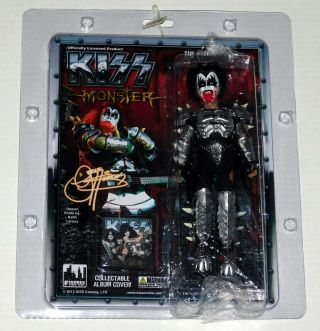 Kiss Band Gene Simmons Bloody Blood Variant Monster 8 " Action Figure Ftc 2013