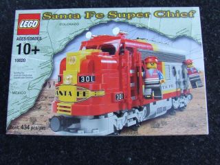 Lego 10020 Santa Fe Chief Train Box Rare Set