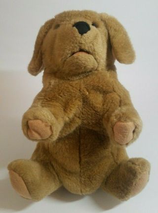 Folktails Dog Puppet Folkmanis Plush 15 " Furry Folk Labrador? Brown Puppy Lab