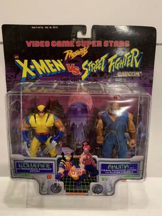 1997 Capcom Video Game Stars X - Men Vs Street Fighter Wolverine Vs Akuma 2